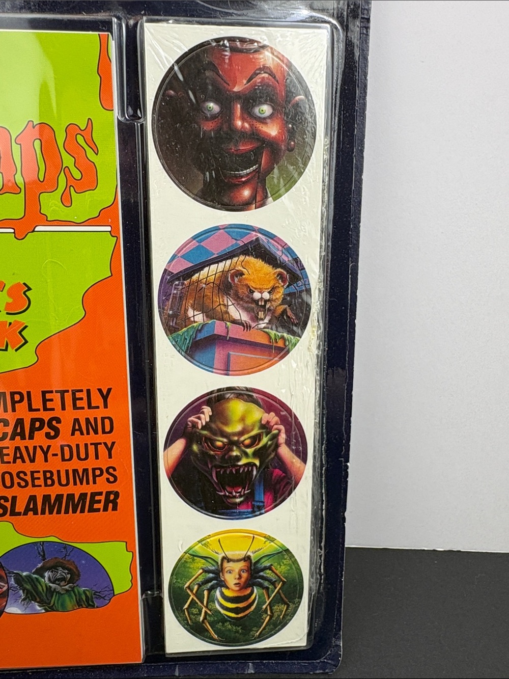 Scholastic Goosebumps Collector's Caps Collecting Kit 1995 R.L. Stine - Picture 7 of 10